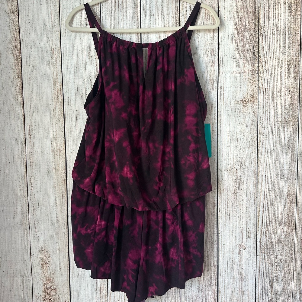Women's Tie-Dye Swim One Piece - Picture 2 of 5